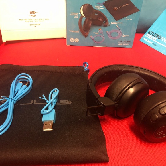 JLab Studio ANC On-Ear Wireless Headphones - Picture 3 of 7